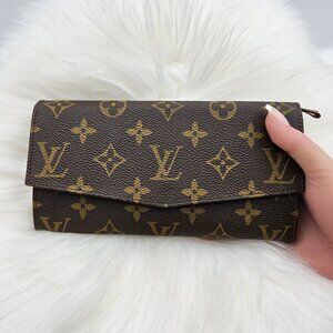 LV `Monogram Flap Porte Tresor Wallet